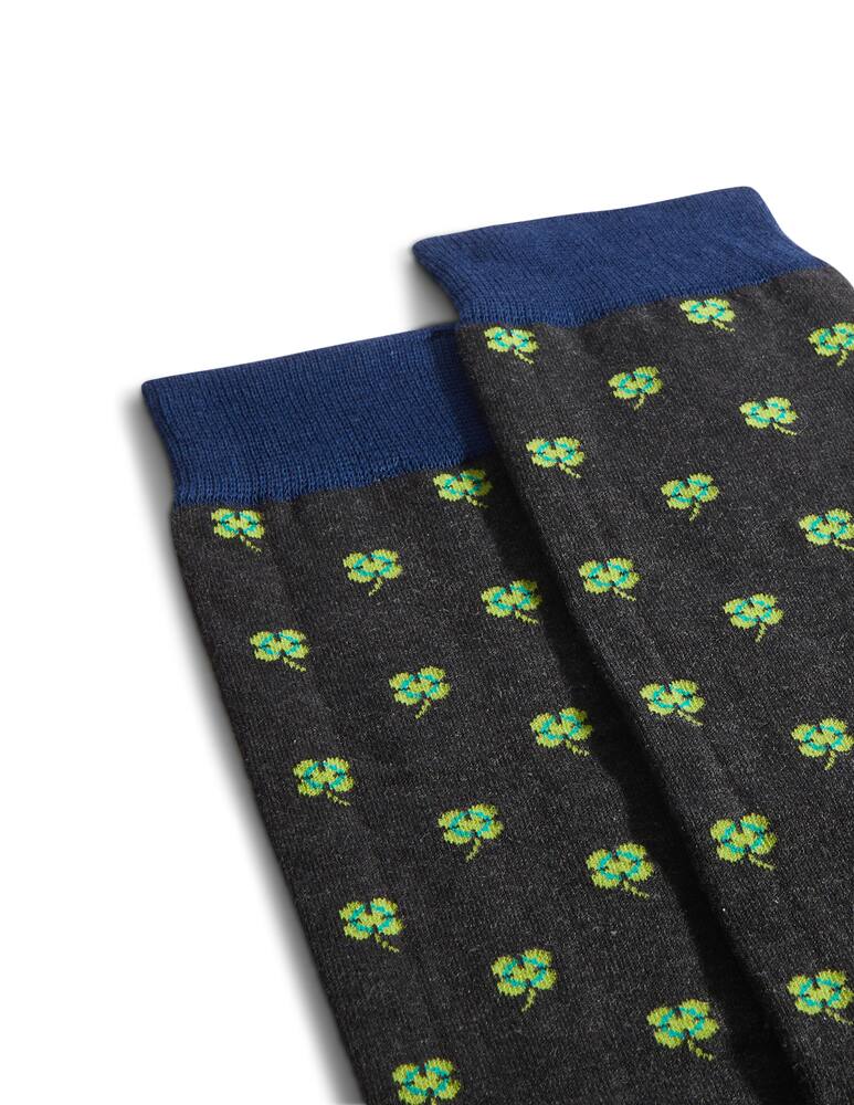 rinascente Gallo Calze in cotone con quadrifogli