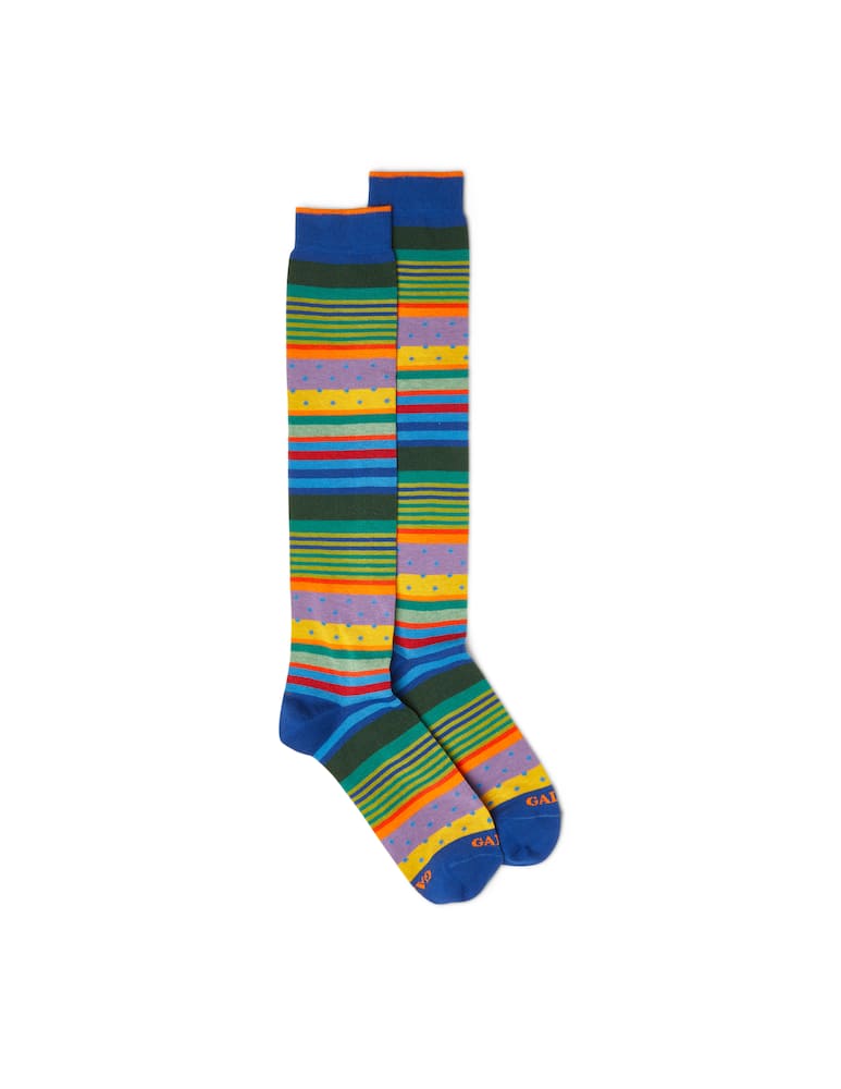 rinascente Gallo Cotton windsor multicolor pois socks