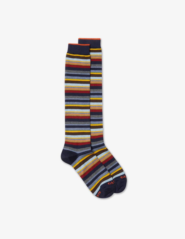 rinascente Gallo Micro multicolor stripes socks - Multicolor