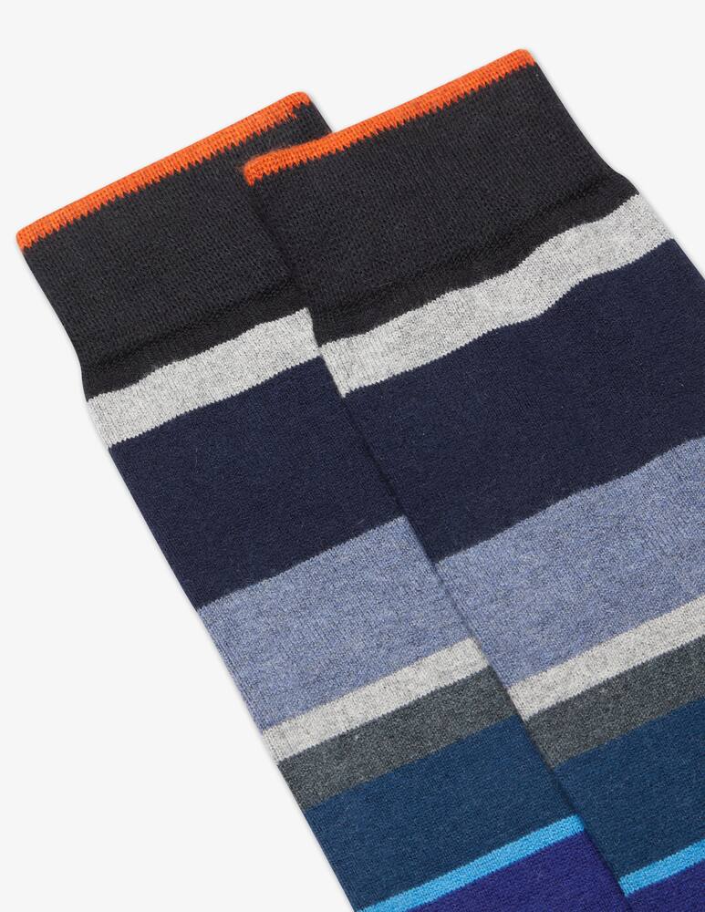 rinascente Gallo Micro multicolor stripes socks - Multicolor