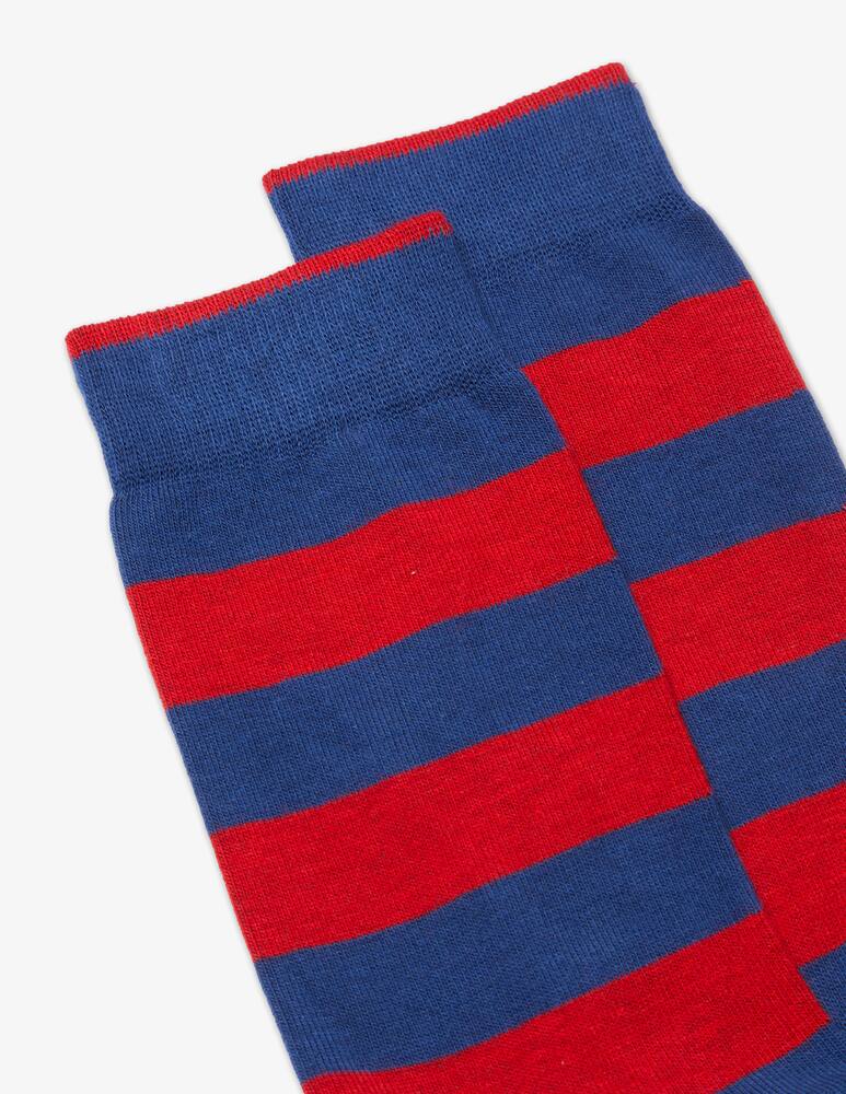 rinascente Gallo Bicolor stripes socks - Multicolor