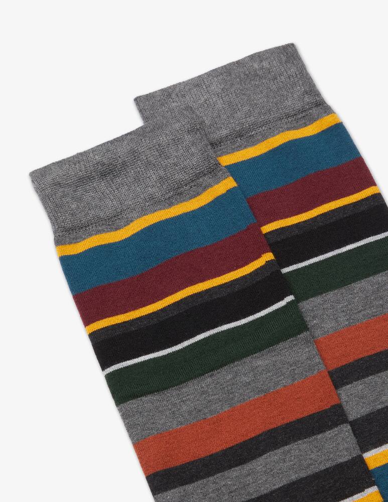 rinascente Gallo Multicolor stripes light socks - Multicolor