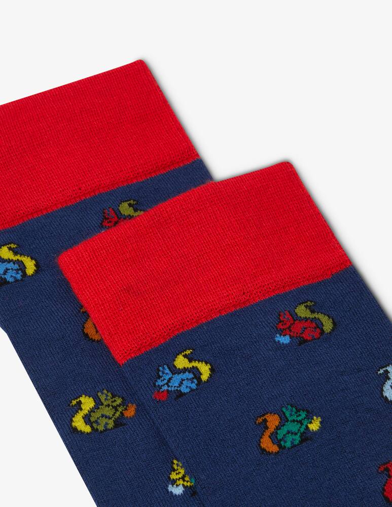 rinascente Gallo Squirrels light socks - Multi