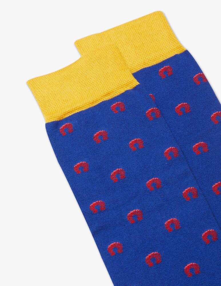 rinascente Gallo Calzino leggero ferro cavallo - Blu