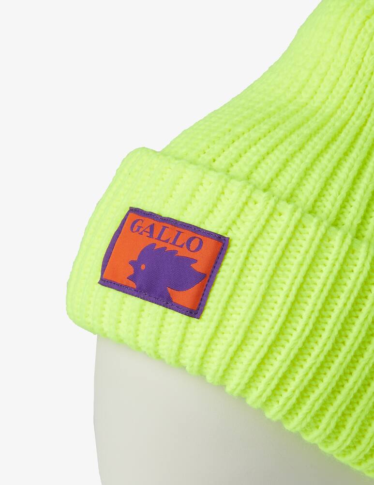 rinascente Gallo Berretto con risvolto doppio  - Giallo