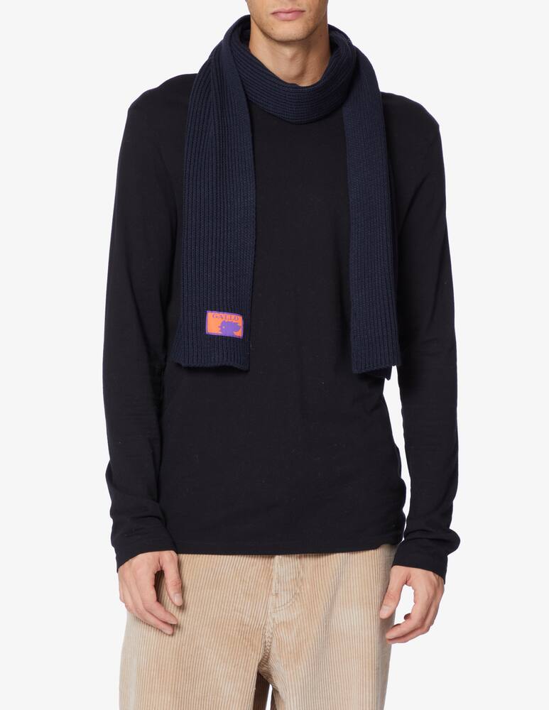 rinascente Gallo Ribbed scarf