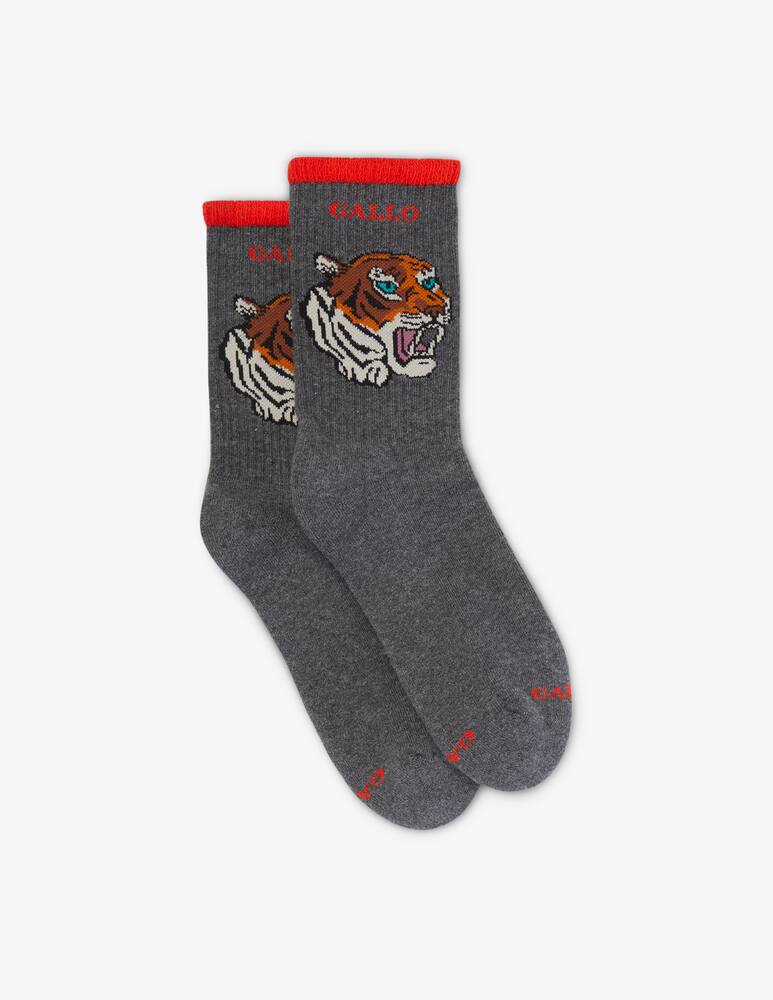 rinascente Gallo Tiger cny terry socks - Multi