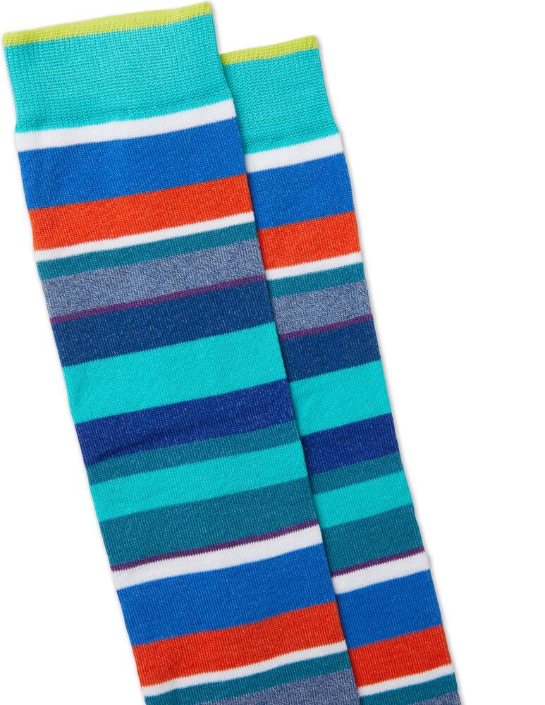 rinascente Gallo Multicolor striped light weight long sock 