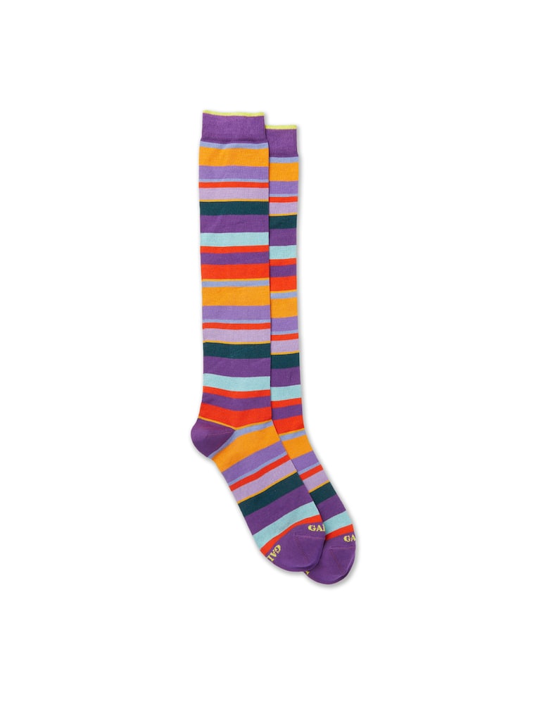 rinascente Gallo Multicolor striped light weight long sock 