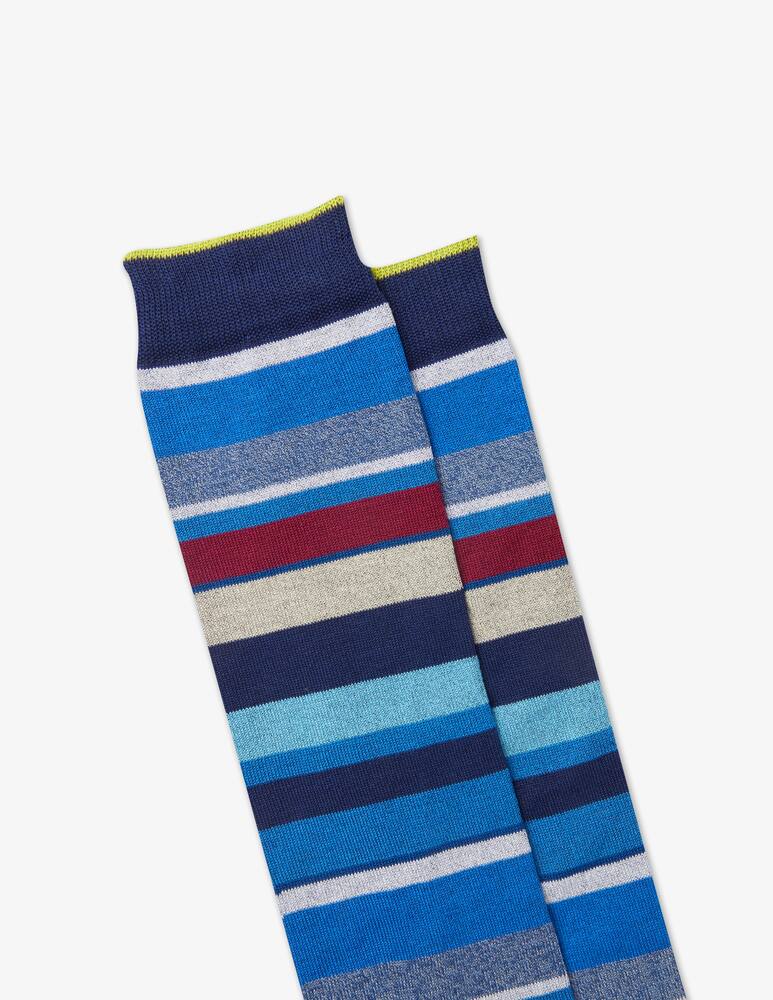 rinascente Gallo Calzino lungo leggero riga multicolor Multicolor 