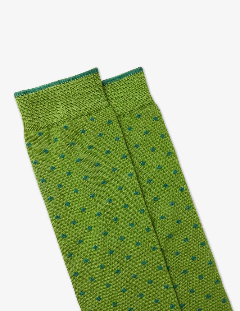 rinascente Gallo Small pois light weight long sock 