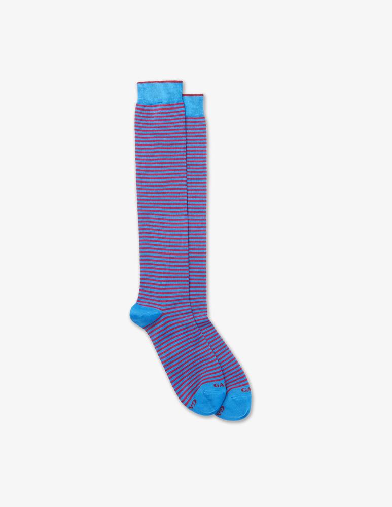 rinascente Gallo Windsor york striped light weight long sock 