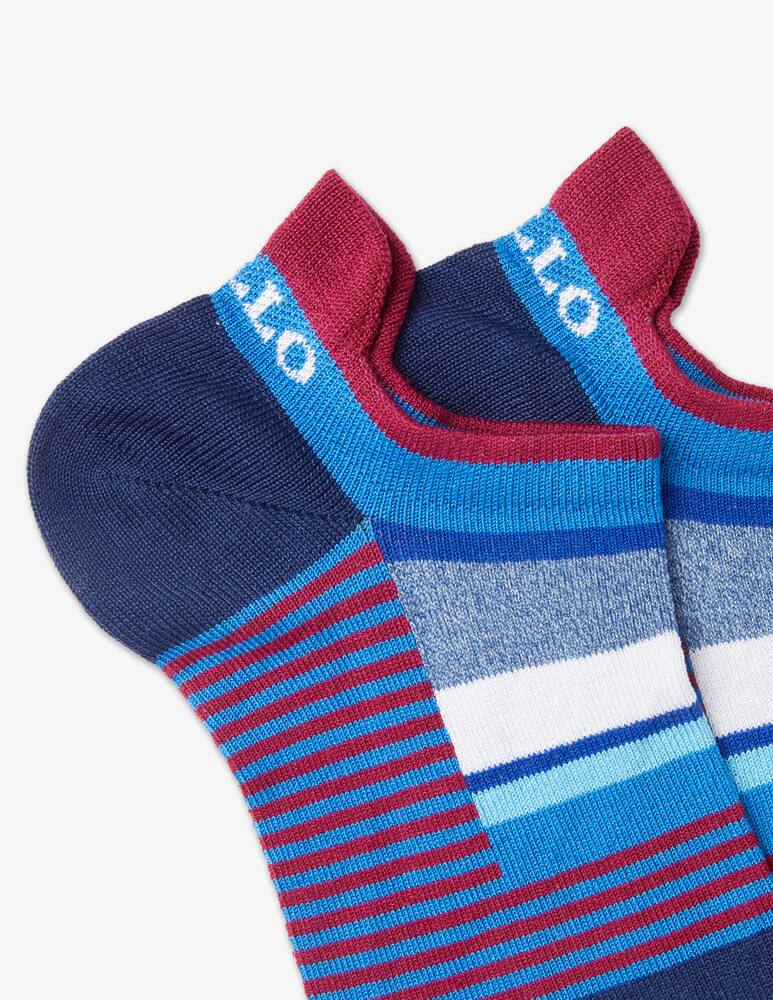 Gallo Sneaker sock multi stripe - picture 2 Gallo Sneaker sock multi stripe - picture 2