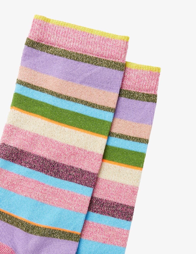 rinascente Gallo Calzino corto a righe