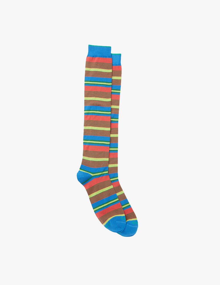 rinascente Gallo Striped light weight long sock