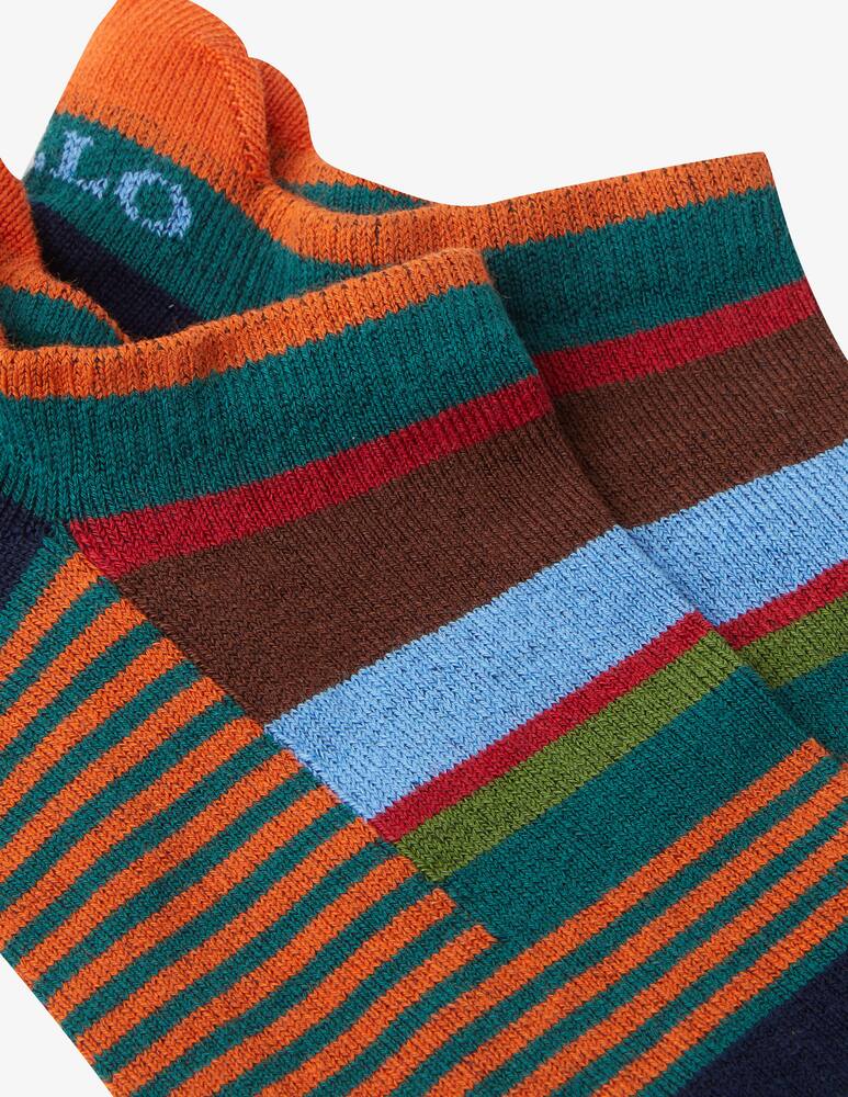 Gallo Calzini leggero riga multi e windsor + linguetta - immagine 2 Gallo Calzini leggero riga multi e windsor + linguetta - immagine 2