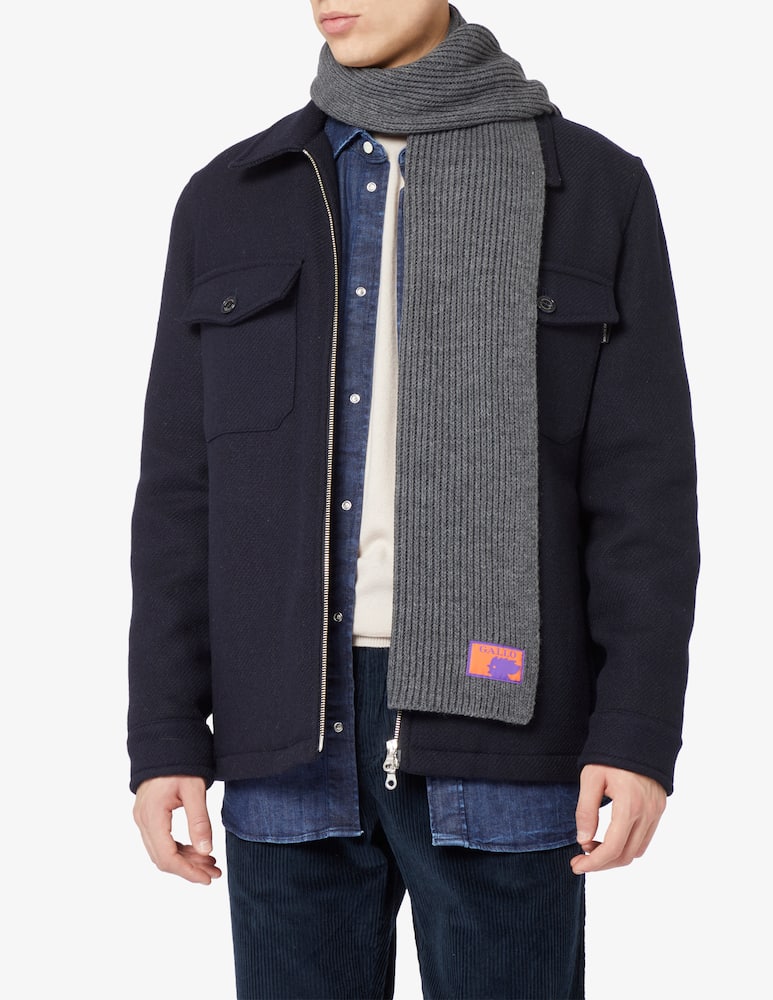 rinascente Gallo Ribbed scarf