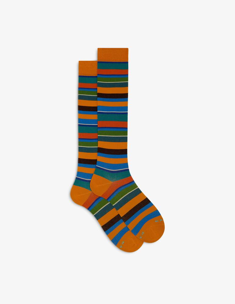 rinascente Gallo Multi stripe long sock