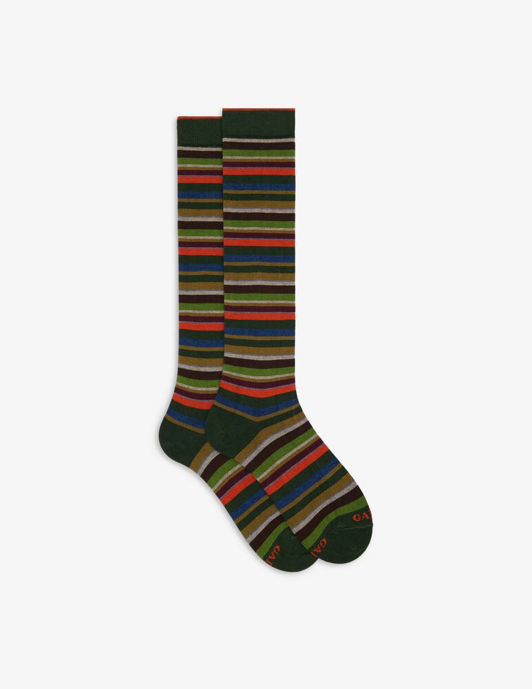 Gallo Calze righe multicolor lungo - immagine 1 Gallo Calze righe multicolor lungo - immagine 1
