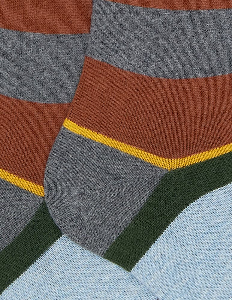 rinascente Gallo Striped knee-high socks