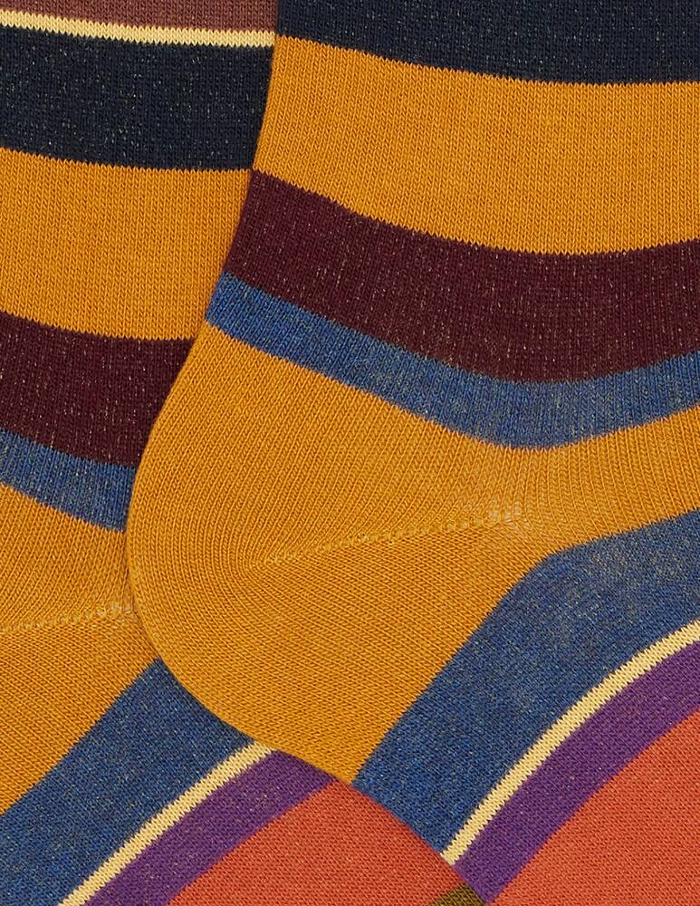 rinascente Gallo Calze lunghe a righe multicolor