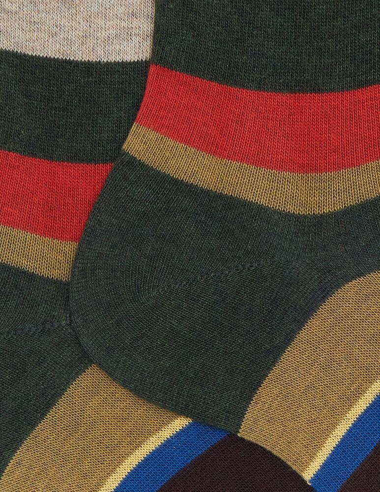 rinascente Gallo Striped crew socks