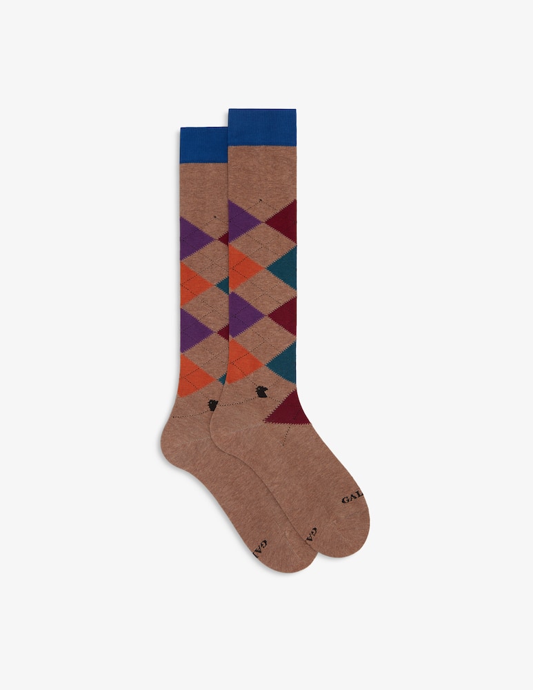 rinascente Gallo Argyle intarsia socks