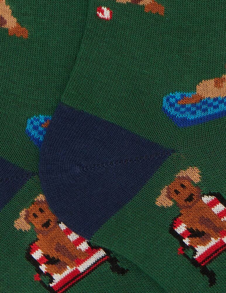 rinascente Gallo Dog pattern socks
