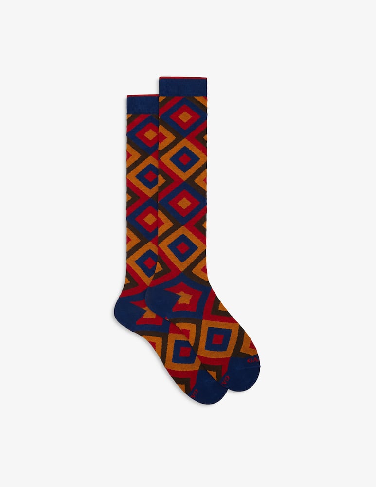 rinascente Gallo Geometric pattern socks
