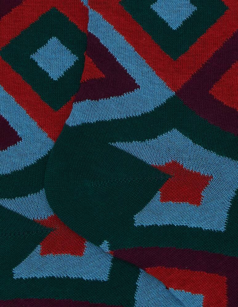 rinascente Gallo Calze fantasia rombi concentrici