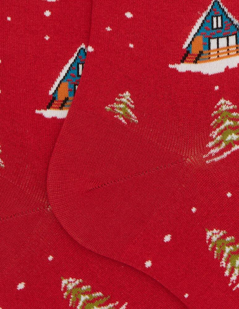 rinascente Gallo Chalet pattern socks