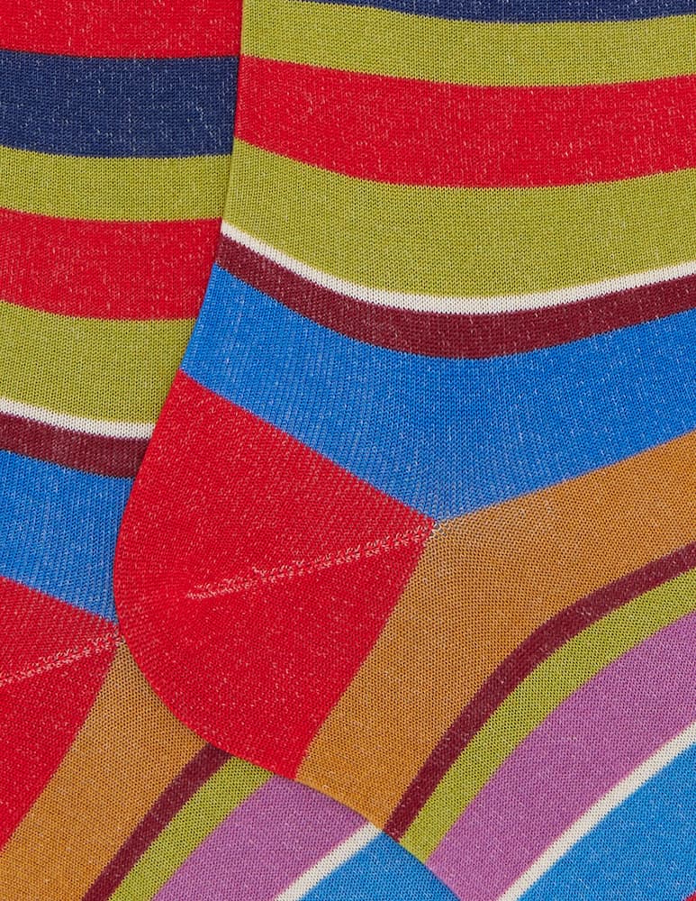 rinascente Gallo Striped knee-high socks
