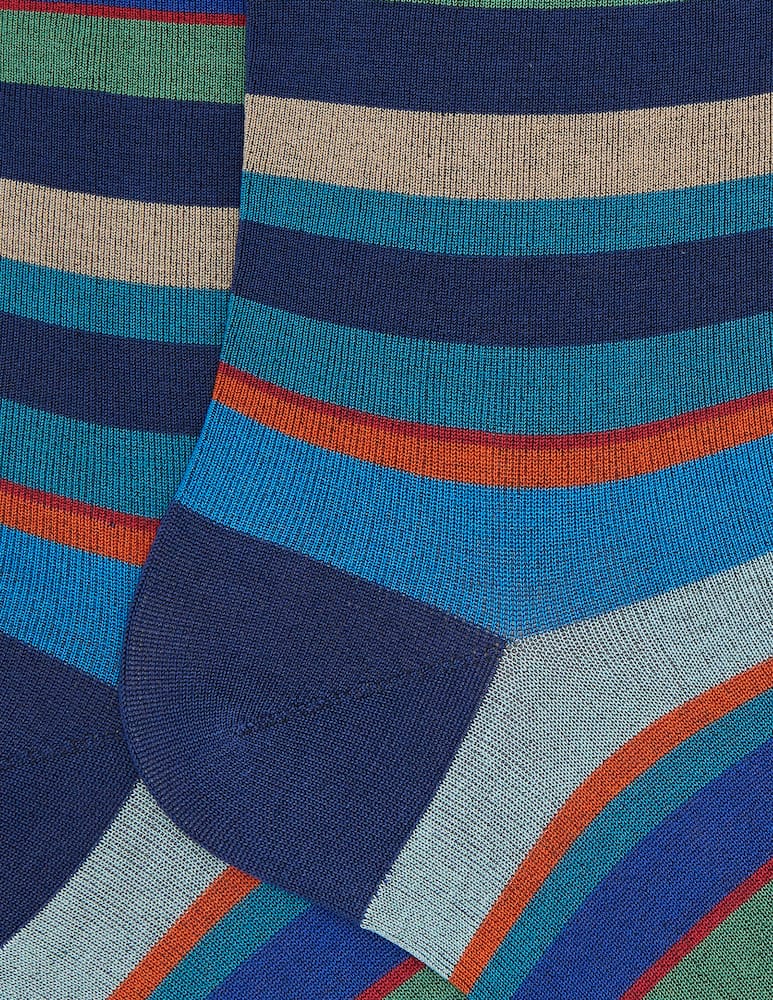 rinascente Gallo Calze corte a righe leggerissime