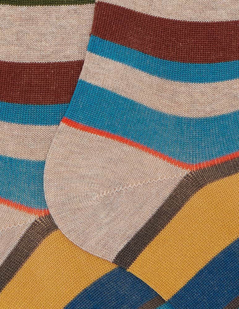 rinascente Gallo Calze lunghe leggere a righe