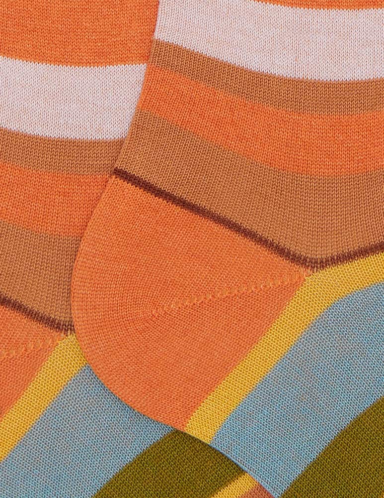 rinascente Gallo Calze lunghe leggere a righe