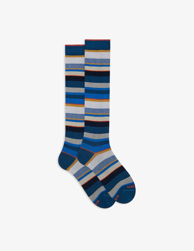 rinascente Gallo Calze lunghe leggere a righe