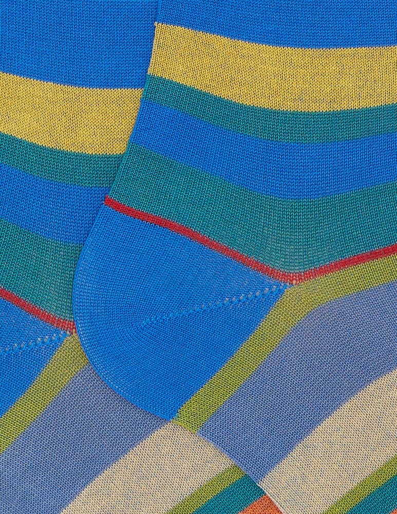 rinascente Gallo Calze lunghe leggere a righe