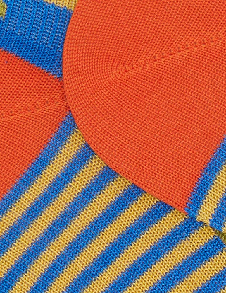 rinascente Gallo Striped sneaker socks