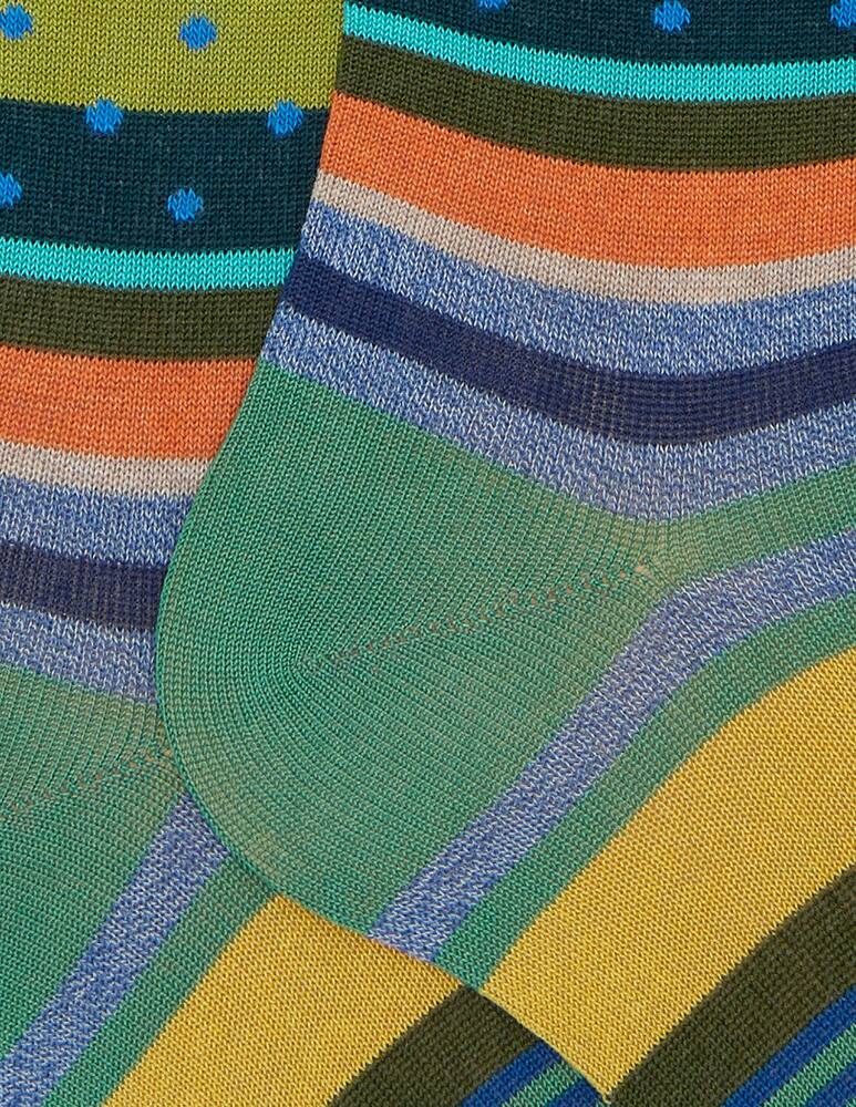 rinascente Gallo Calze lunghe fantasia pois Windsor