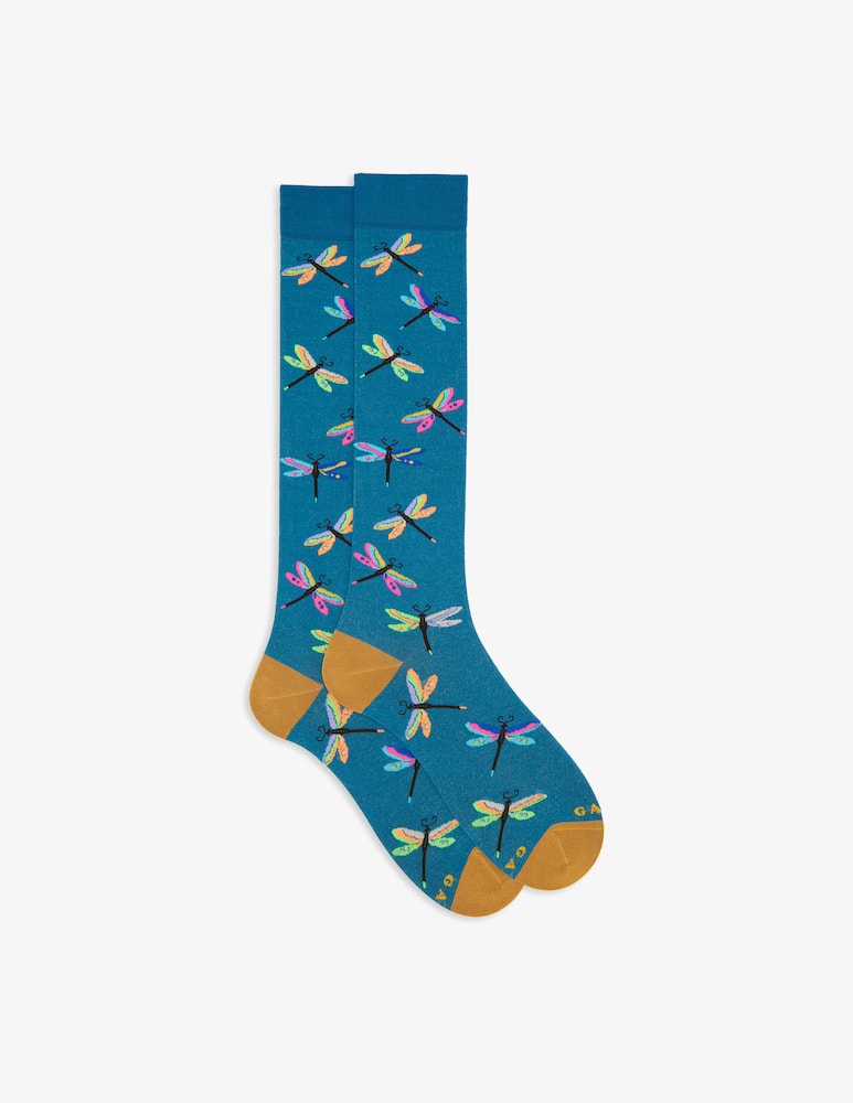 rinascente Gallo Dragonfly pattern socks