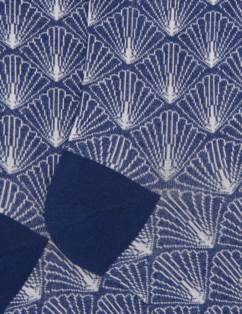 rinascente Gallo Shell pattern long socks