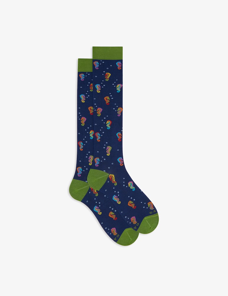 rinascente Gallo Seahorse pattern socks