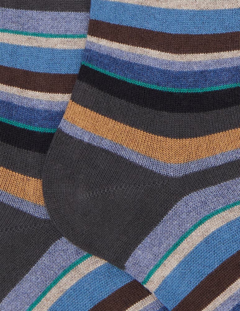 rinascente Gallo Striped long socks