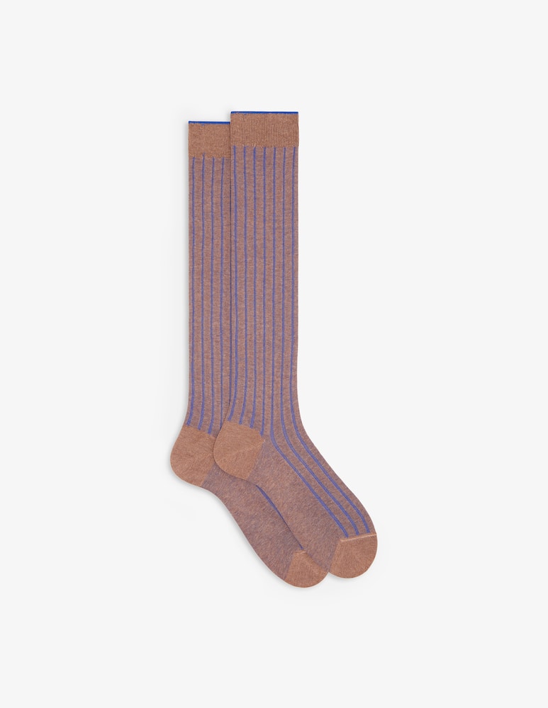 rinascente Gallo Patterned ribbed long socks