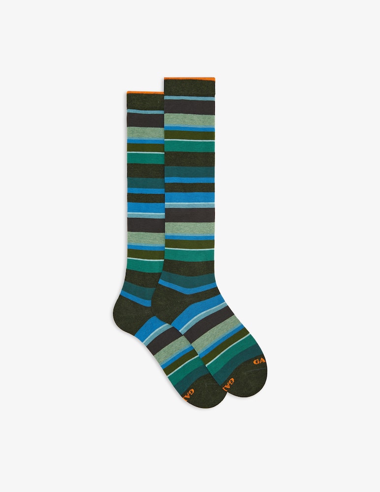 rinascente Gallo Striped long socks