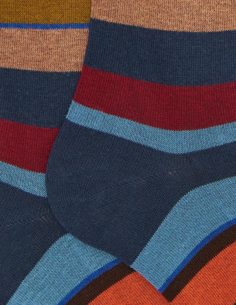 Gallo Calze lunghe a righe multicolor - immagine 2 Gallo Calze lunghe a righe multicolor - immagine 2