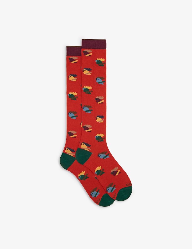rinascente Gallo Patterned long socks