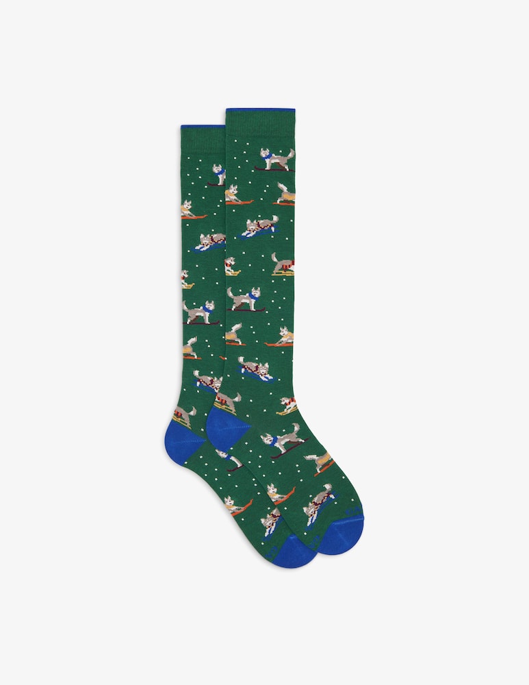 Gallo Long patterned husky socks - picture 1 Gallo Long patterned husky socks - picture 1