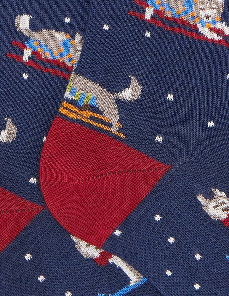 rinascente Gallo Long patterned Husky socks