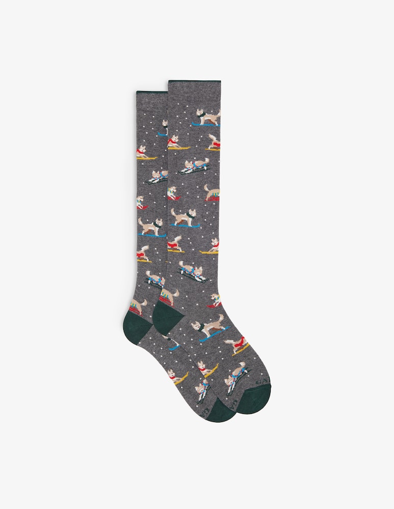 rinascente Gallo Patterned long socks